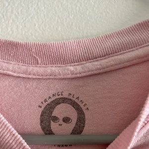 Strange planet t shirt by Nathanwpyle